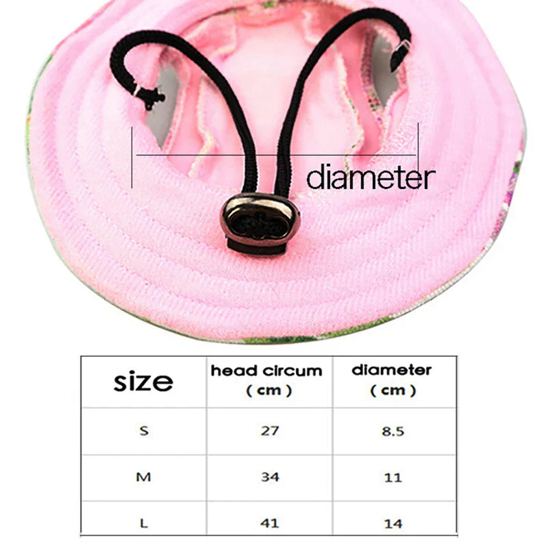 Breathable Summer Sunhat For Pet - Devya's Pet Emporium