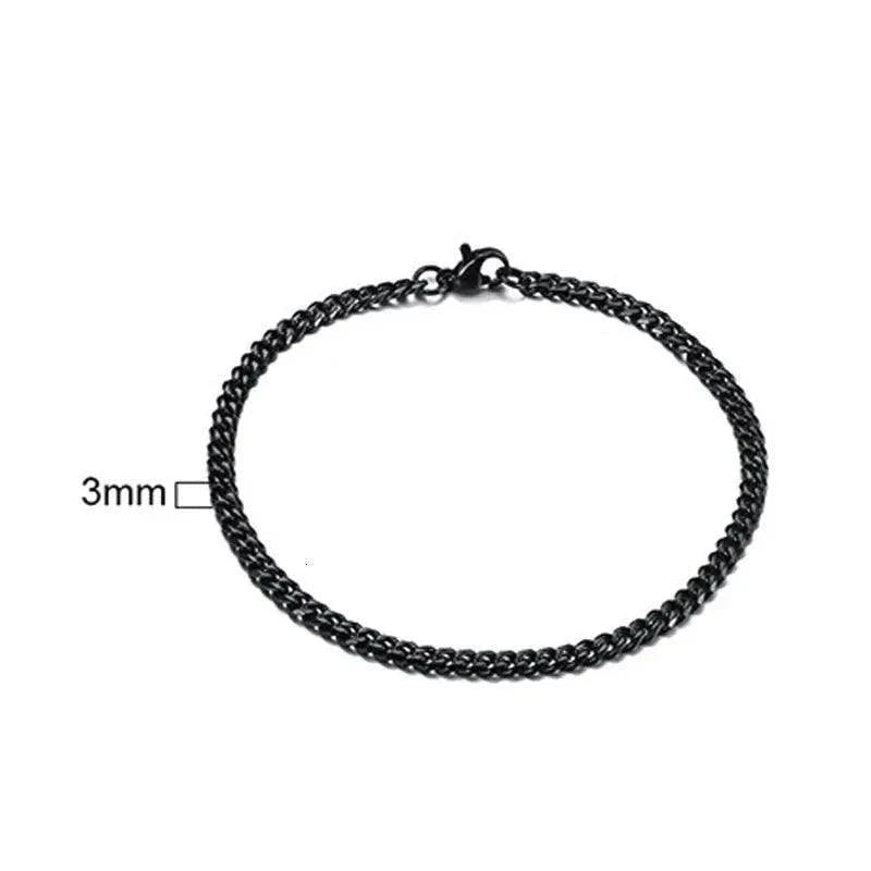 Mens Cuban Chain Bracelets