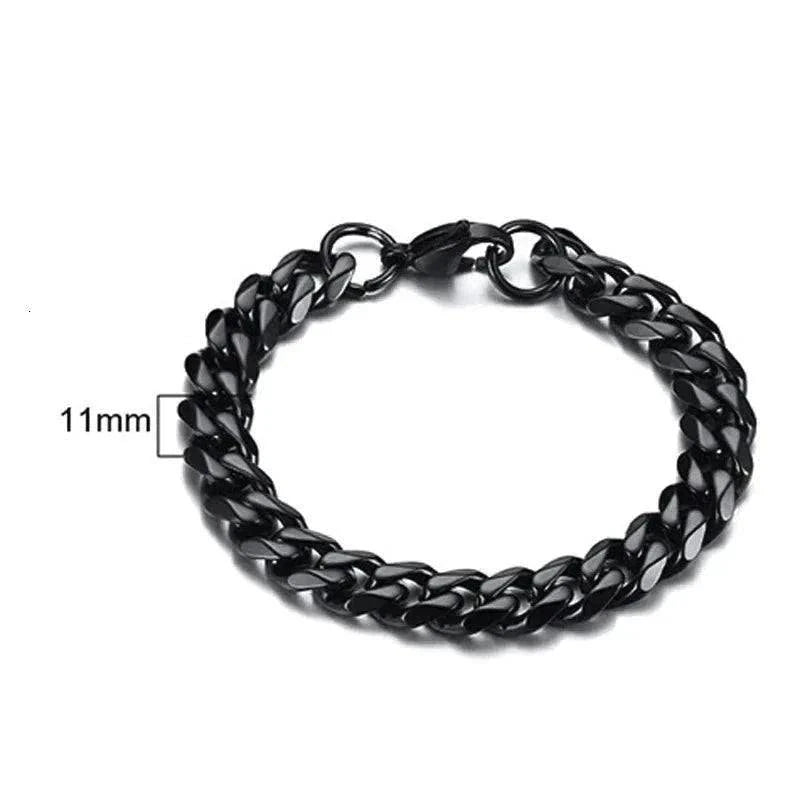 Mens Cuban Chain Bracelets