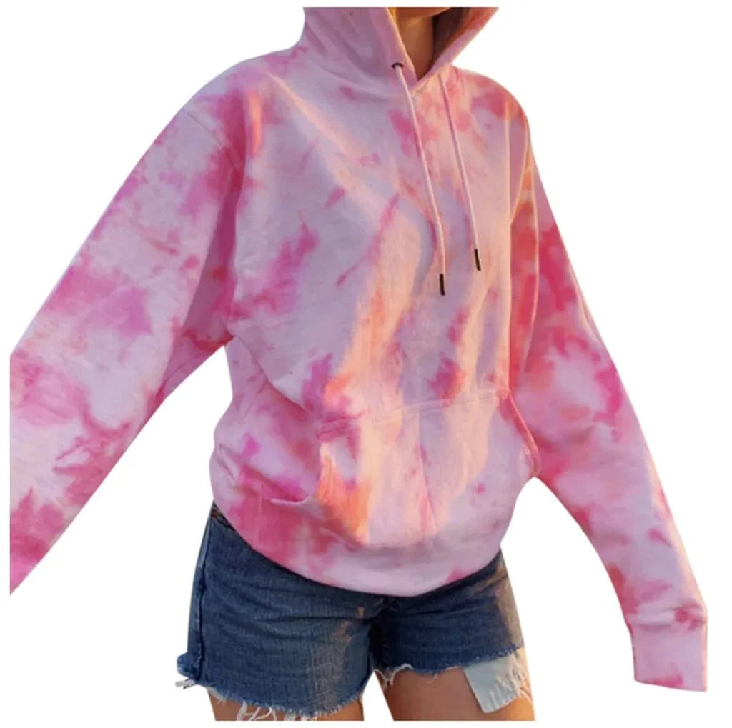 Streetwear Women's Hooded Oversized Pullover