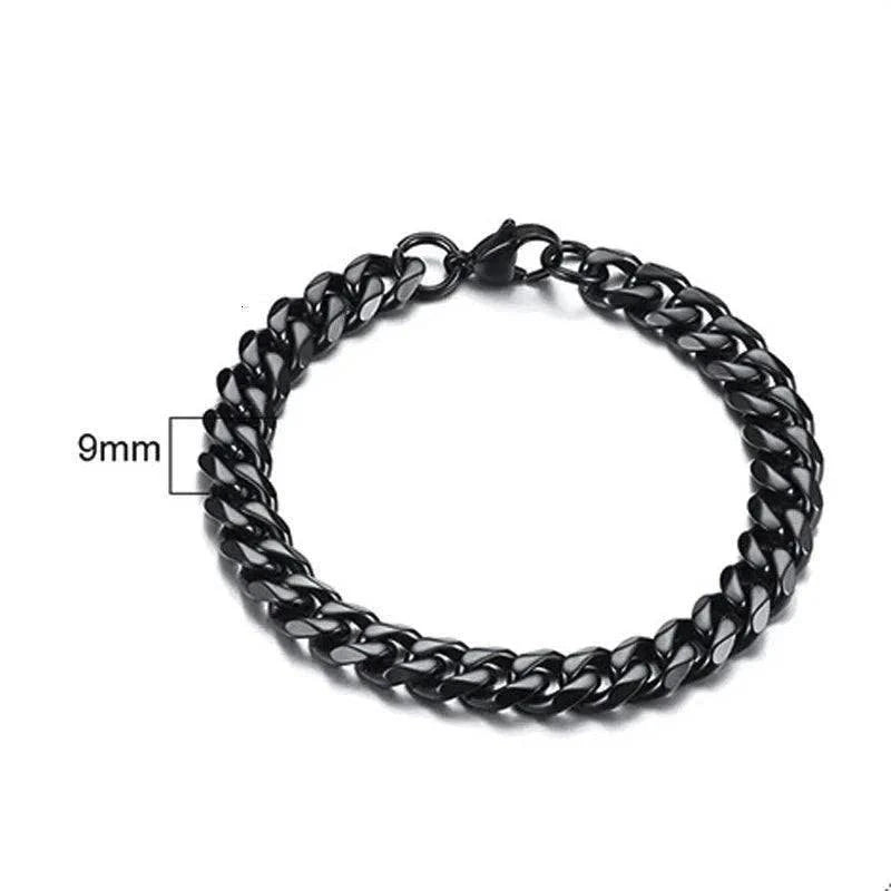 Mens Cuban Chain Bracelets