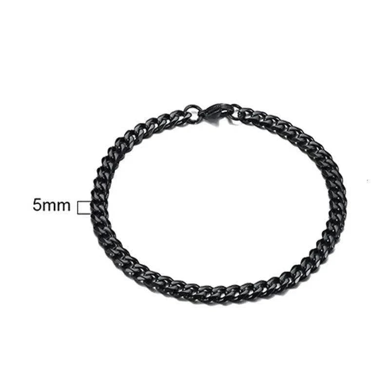 Mens Cuban Chain Bracelets