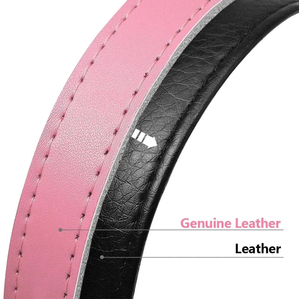 Personalised Leather Pet Collar ID 