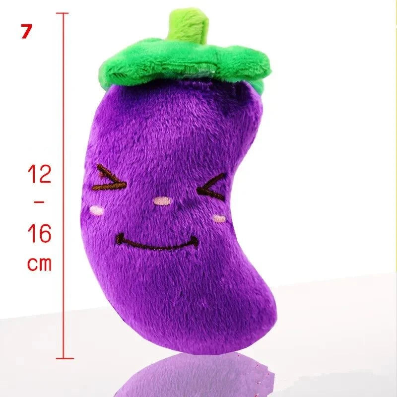 Fruit Animals Cartoon Dog Toys