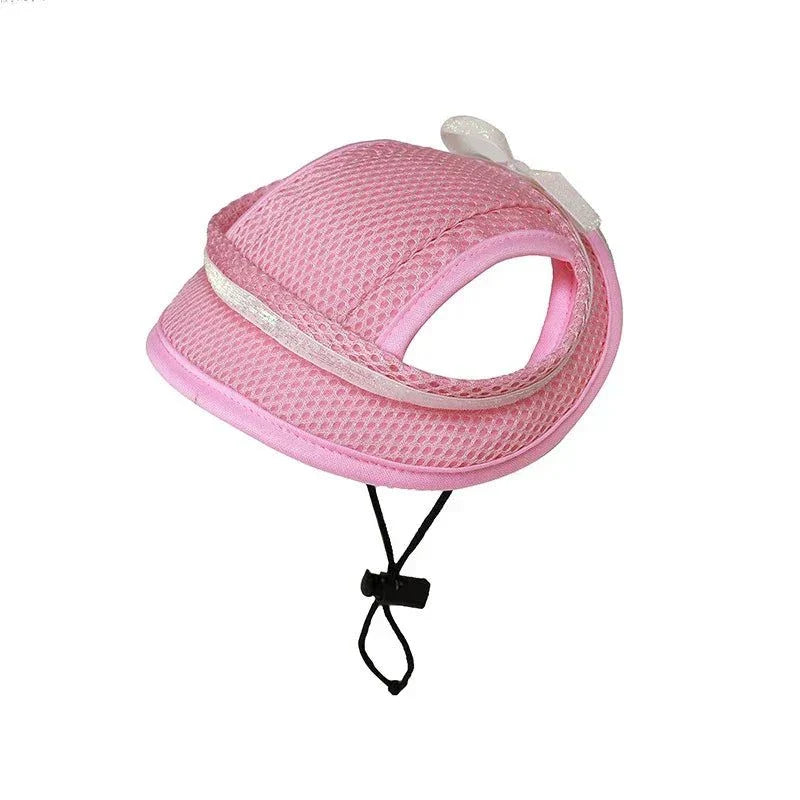 Pet Hat Adjustable Mesh