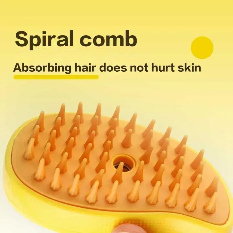 Steam Pet Brush - Devya's Pet Emporium