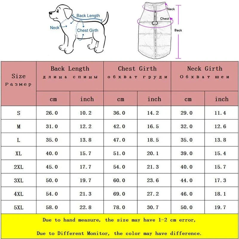 Waterproof Winter Dog Clothes - Devya's Pet Emporium
