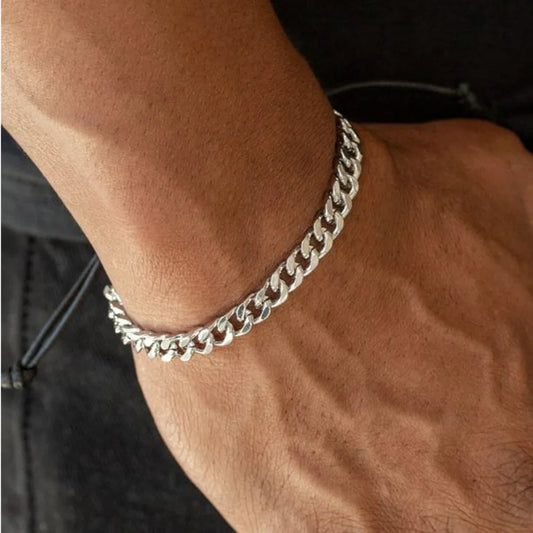 Mens Cuban Chain Bracelets