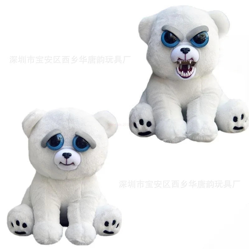 Feisty Pets Funny Face Changing Unicorn Soft Toys