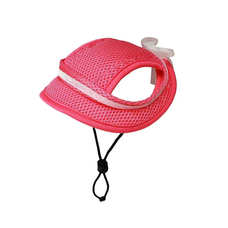 Pet Hat Adjustable Mesh