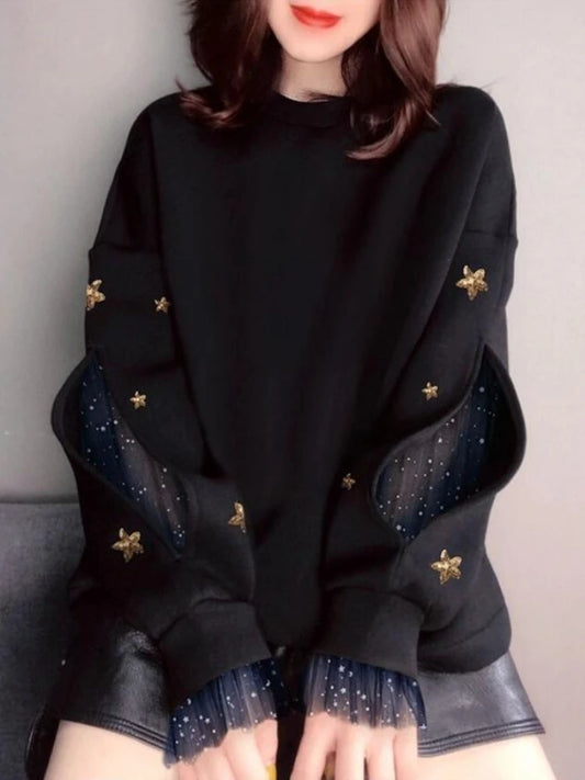 Top Black Women's Sweatshirt